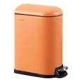 thumbnail image 1 of happimess Roland Mini 2.6-Gallon Step-Open Trash Can, Carrot Cake, HPM1009K, 1 of 8