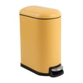 thumbnail image 1 of happimess Roland Mini 2.6-Gallon Step-Open Trash Can, Daffodil Yellow, HPM1009L, 1 of 7