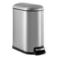 thumbnail image 1 of happimess Roland 10.6-Gallon Step-Open Trash Can, Platinum Silver, HPM1010A, 1 of 10