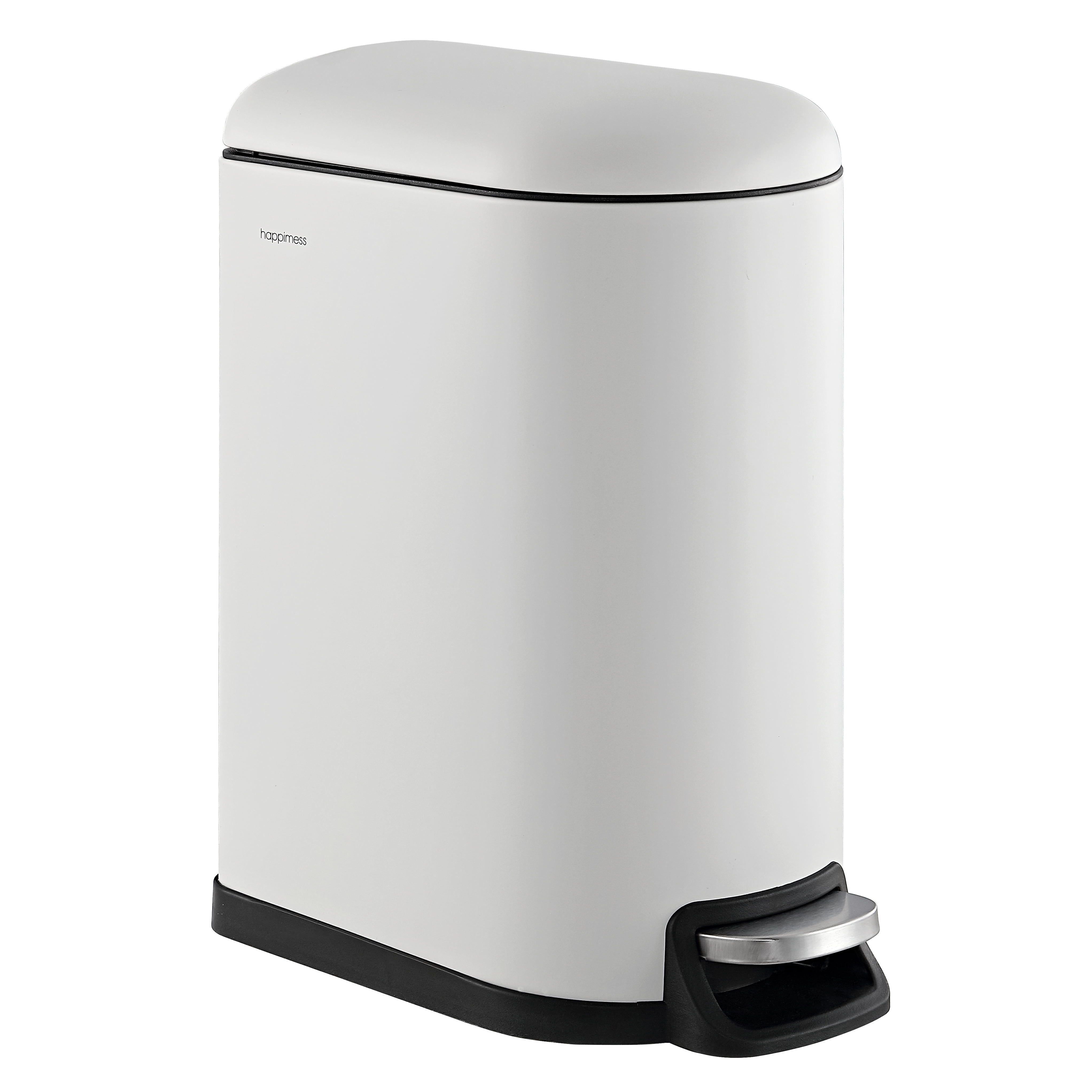 Steel Step On Trash Can - 10.6 Gallons