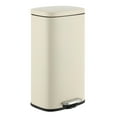 thumbnail image 1 of happimess Curtis 8-Gallon Step-Open Trash Can, Limestone Beige, HPM1011I, 1 of 10