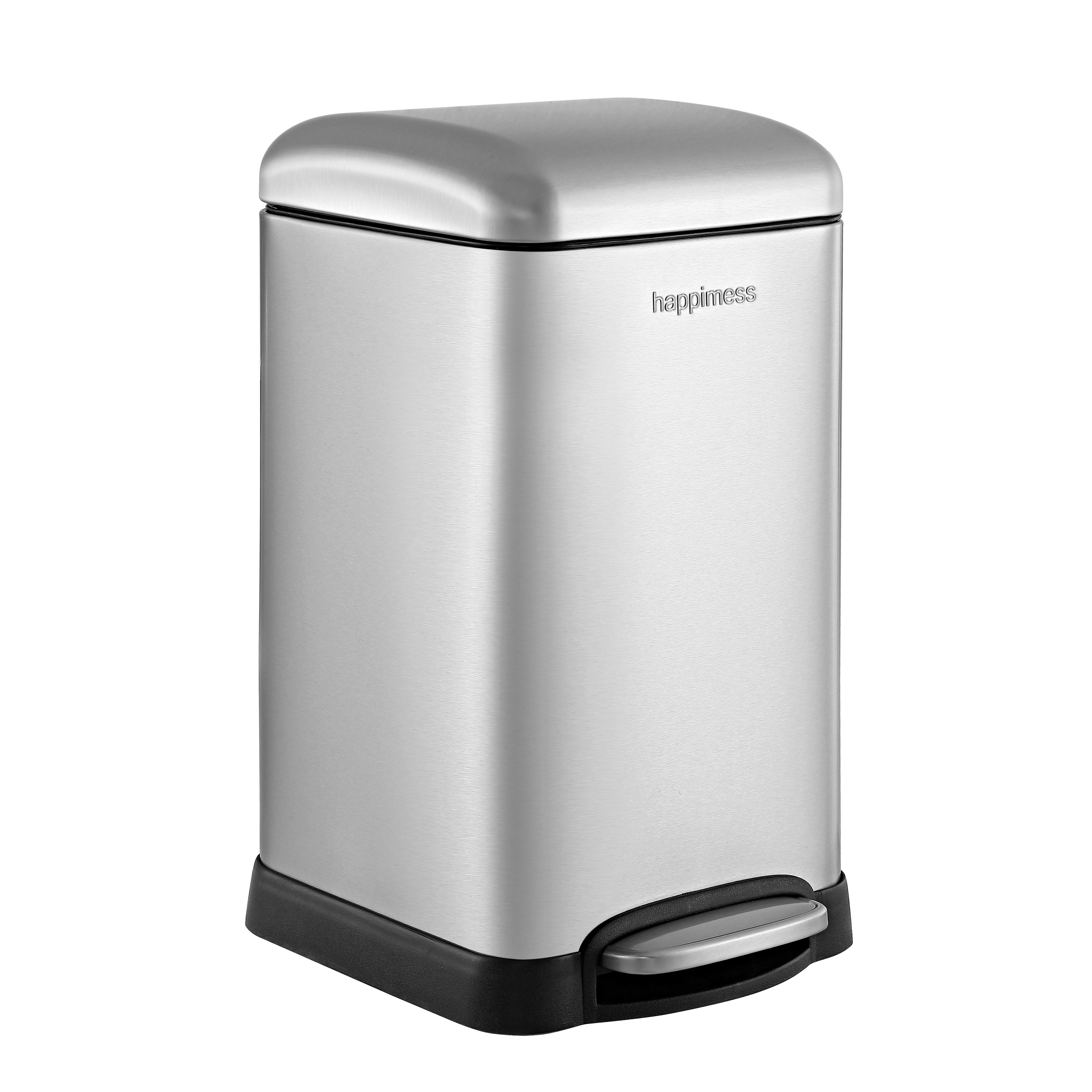happimess HPM1012A Betty Retro Mini 3.2-Gallon Step-Open Trash Can ...