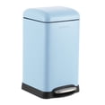 thumbnail image 1 of happimess Betty Retro Mini 3.2-Gallon Step-Open Trash Can, Tide Pool Blue, HPM1012H, 1 of 7