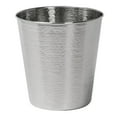 thumbnail image 1 of happimess Remi Modern Classic Textured Steel 2-Gallon Wastebasket, Brushed Steel, HPM1112C, 1 of 7