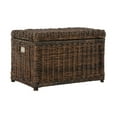 thumbnail image 1 of happimess Elijah 30.7" Wicker Storage Trunk, Brown, HPM9002A, 1 of 11