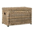 thumbnail image 1 of happimess Elijah 30.7" Wicker Storage Trunk, Natural, HPM9002B, 1 of 10