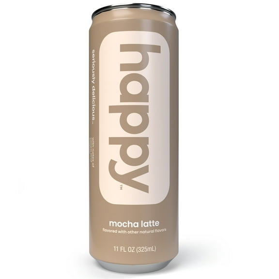 happy Mocha Latte, 11oz Ready-To-Drink