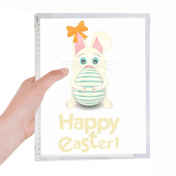 happy easter festival egg bow notebook loose diary refillable journal statiry
