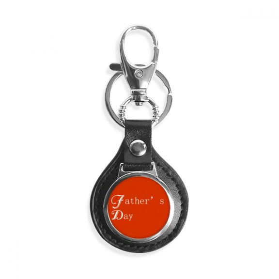 happy father day happiness thanks key link chain keyholder finder hook metal
