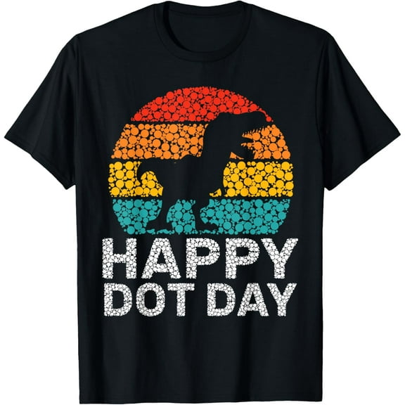 happy international dot day 2025 september 15th polka dot T-Shirt