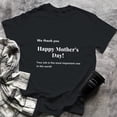 thumbnail image 1 of happy mother's day thank you mom best mom proud mom, Small, Black, 1 of 2