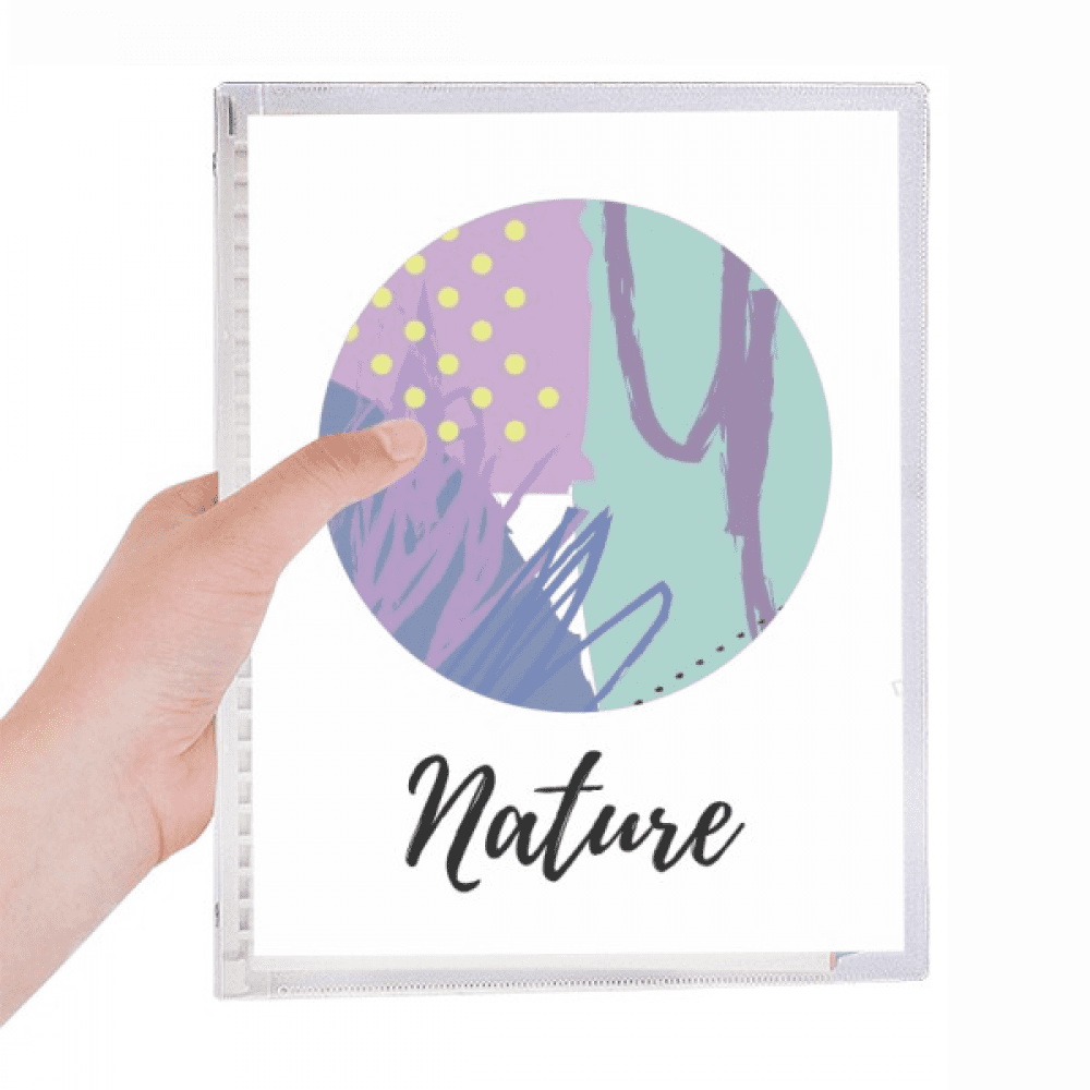 happy s art pattern notebook loose diary refillable journal statiry