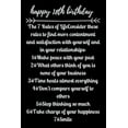 thumbnail image 1 of happy18th birthday The 7 Rules of Life (Paperback), 1 of 1