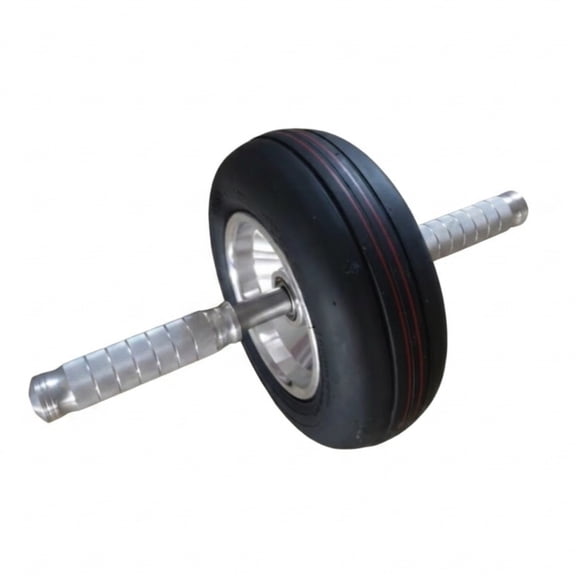 harayaa 1 Ab Wheel with Silent Smooth Rolling and Knurled Handle for Core Muscle Building for Fitness Enthusiasts Gym