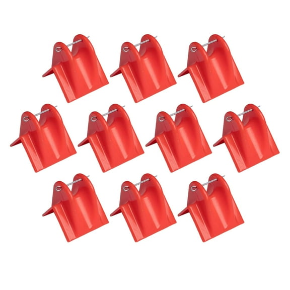 harayaa 10 Pieces Climbing Rope Edge Protector PE Shin Guard for Mountaineering Tree