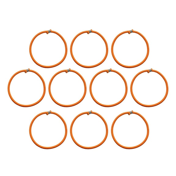 harayaa 10 Pieces Trampoline Bungee Rope, High Jump Bungee Rope, Replacement Bungee Rope Orange