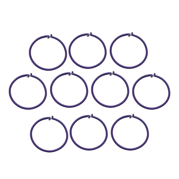 harayaa 10 Pieces Trampoline Bungee Rope, High Jump Bungee Rope, Replacement Bungee Rope Purple