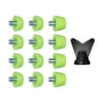 thumbnail image 1 of harayaa 12x Soccer Studs Replacement Spikes Screw in 7mm 10mm Professional Football Shoe green, 1 of 9