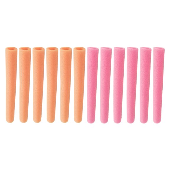 harayaa 12x Trampoline Pole Foam Sleeves Padding for Jumping Bed Pipe Indoor Outdoor Pink Orange
