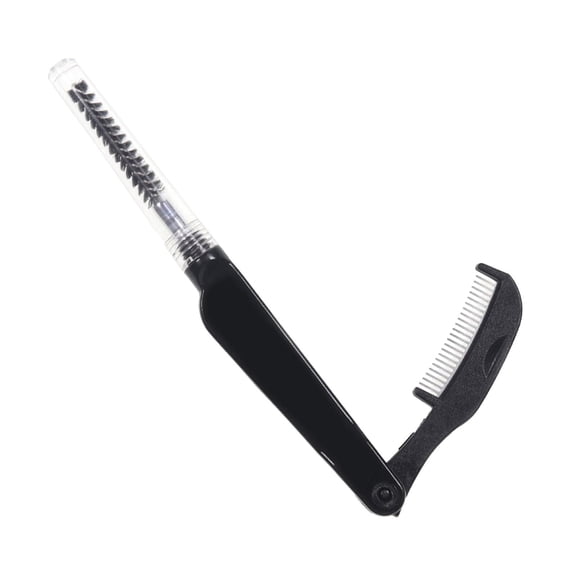 harayaa 14.2cm Plastic Fly Tying Foldable Comb Dubbing Brush Teasing Out Hackle Feather