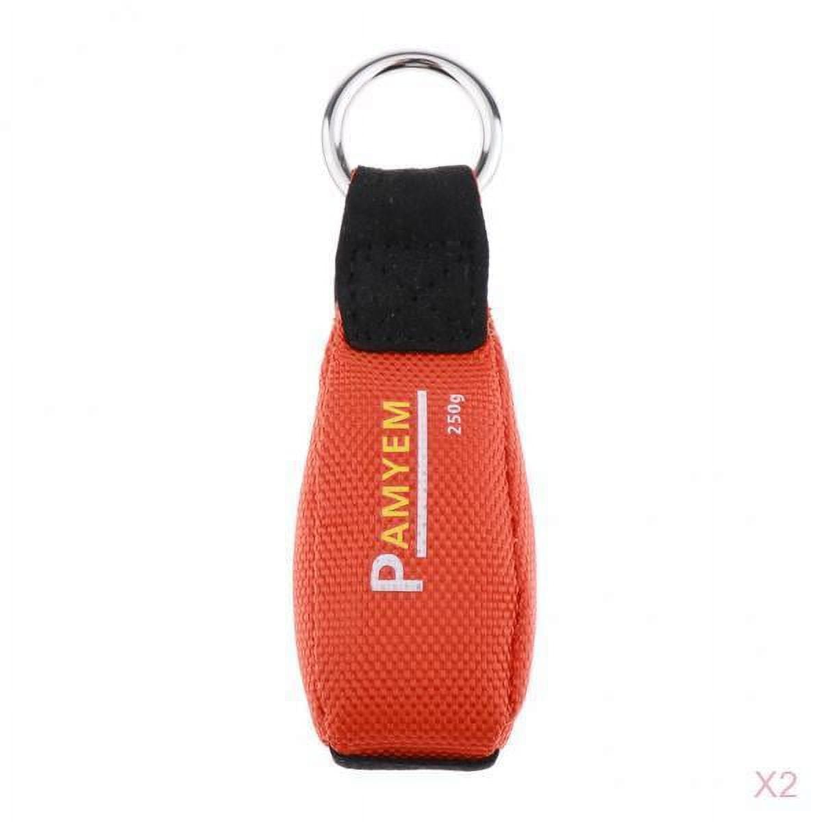 harayaa 2 Pcs. Throwing Weight Orange Arborist Climbing Throwing Weight Throwing Weight