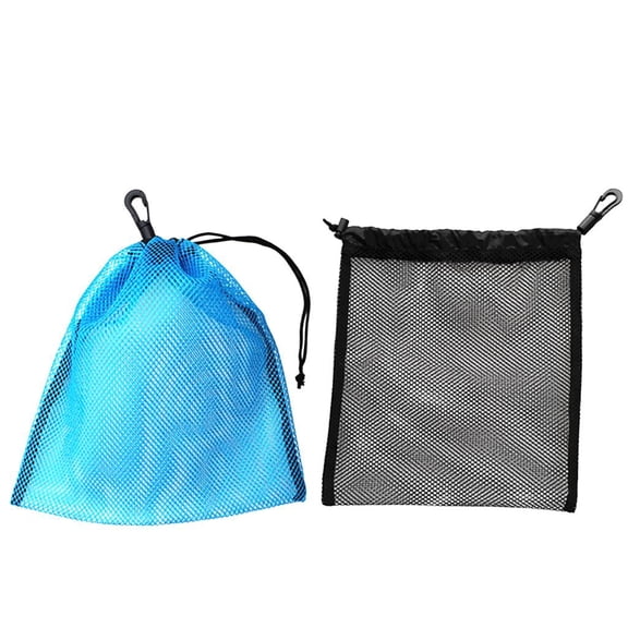 harayaa 2 Pieces Golf Club Ball Mesh Net Bag Tennis Balls Holder Underwater Dive Gear