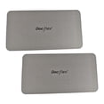 thumbnail image 1 of harayaa 2 Pieces Pilates Mats Compact Pilates Kneeling Mats for Travel Training Yoga Gray, 1 of 9