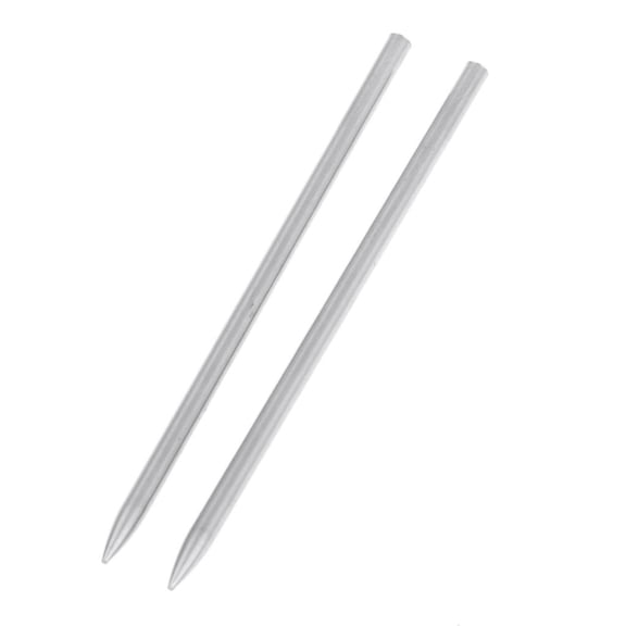 harayaa 2 Pieces Stainless Steel Paracord Needle Fid Lacing Stitching Needles Tools 8x3mm