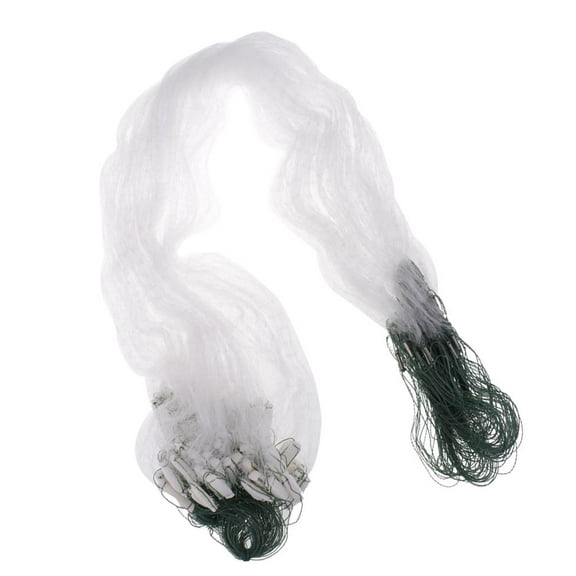 harayaa 25m 1 Layer Sticky High Polyethylene Density Fishing Gill Net Casting Seine Net