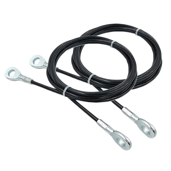 harayaa 2Pcs Adjustable Fitness DIY Pulley Cable Rope System Biceps Sports Accessory