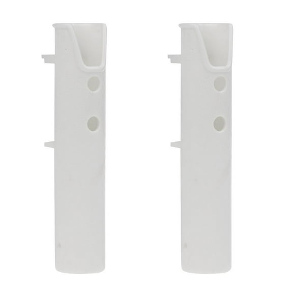 harayaa 2Pcs Boat Rod Holder 1 Tube Plastic Fishing Rod Holder Rack Pod Pole Bracket