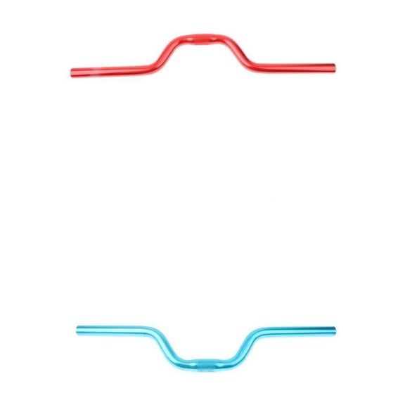 harayaa 2Pcs Road Race Bike Cycling Fixed Gear Riser Handlebars Bicycle Bar 25.4mm