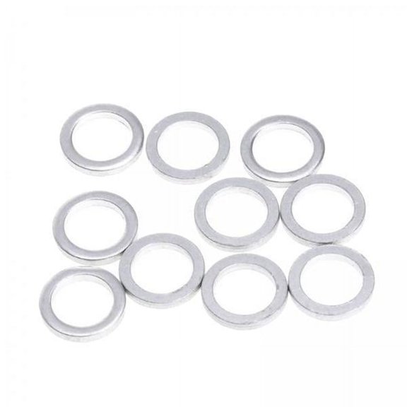 harayaa 2X 10x Bike Chainwheel Screw Chainring Washer Gasket Spacer Component 1mm Thick