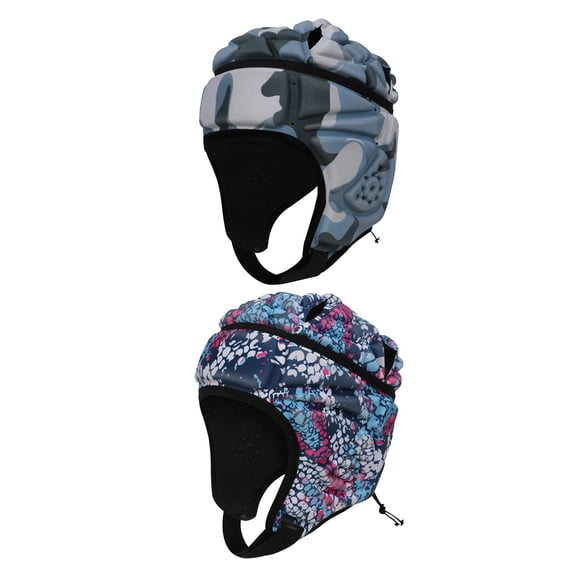 harayaa 2x Rugby Football Ultralight Soccer Headgear Hockey Head Protector