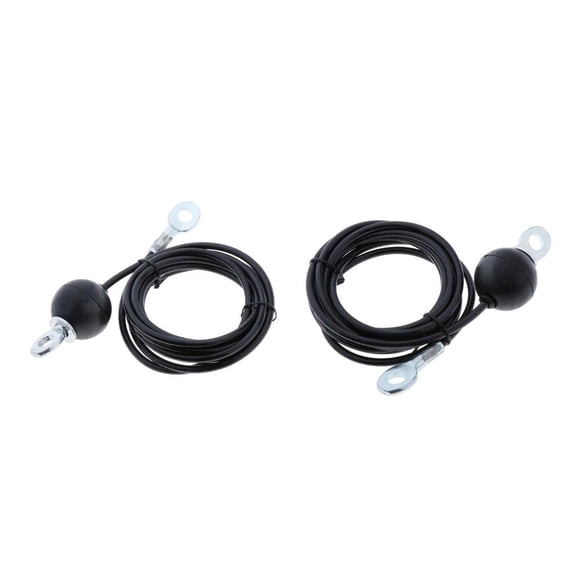 harayaa 2x Steel Wire Cable Fitness Gym Equipment Pulley LAT Pulldown Replacement Cable