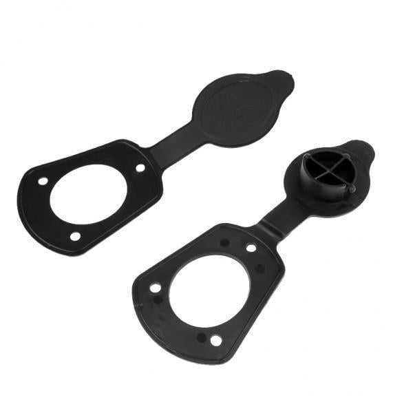 Pactrade Marine Kayak Rod Holder - 2 Pack, Black Plastic Flush Mount, 30 Degree Angle - View #3