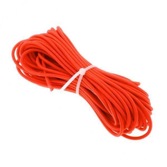 harayaa 2xElastic Bungee Rope Shock Cord Tie Down Trailer Boat Kayak - Orange 3mm 10m , Orange, 2 Pcs