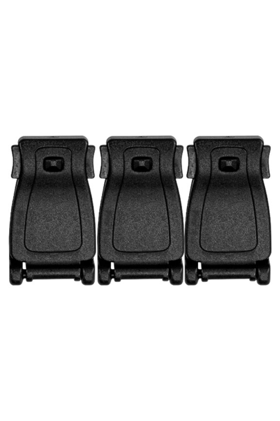 3 Pieces Backpack Webbing Connecting Buckles Compact Premium Travelling Gear