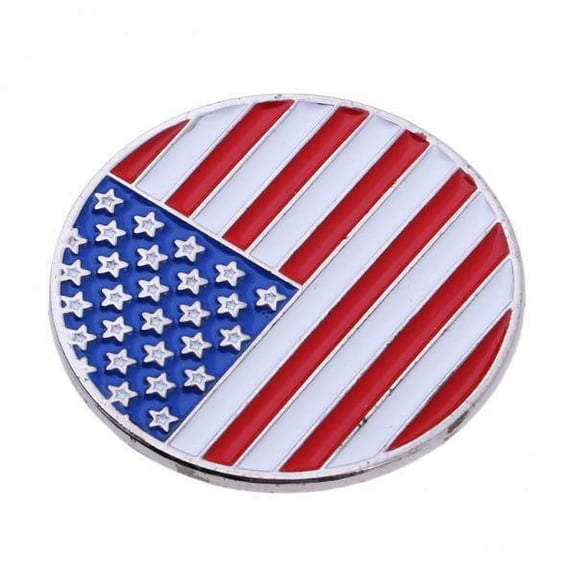 harayaa 3X Pro Golf Ball Marker US Flag Putting Trainign Aid Alignment Tool Golfer Gift