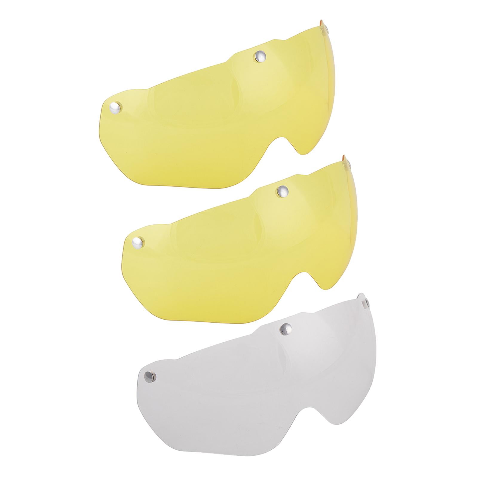 harayaa 3pcs Ultralight Cycling Helmet with Goggles Anti-Impact Adjustable Scooter Riding Unisex Adults Removable Unbreakable Magnet 3pcs Lens