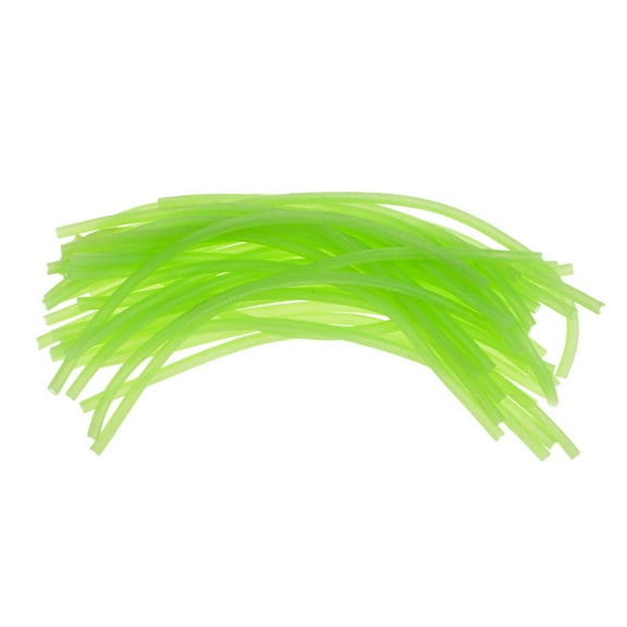 harayaa 40pcs/lot Super Soft Luminous Silicone Tube Saltwater Rig Lure Tubes Tackle - B B