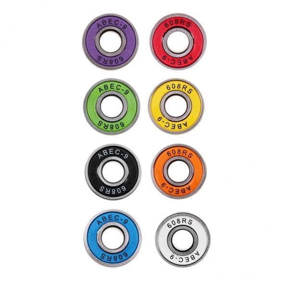 harayaa 4x 8pcs ABEC 9 Skateboard Warehouse 8x22x7mm Longboard / Inline / Hockey /