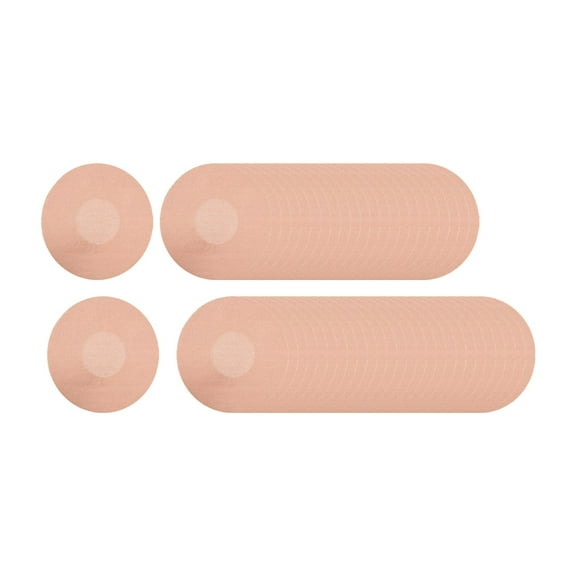 harayaa 50Pcs Waterproof Adhesive Patches Cgm Tape Protection Precut Without Hole Sweatproof for Swimming Sport Shower Sensor Cover Patch Stickers Skin