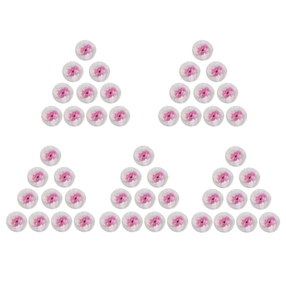 harayaa 5pcs Universal Gas Lantern Mantles Replacement for Camping Light Pink Color