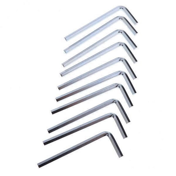 harayaa 5x 10pcs Skate Tools Multi-Function L-Shape Phillips Head Wrench Screwdriver,