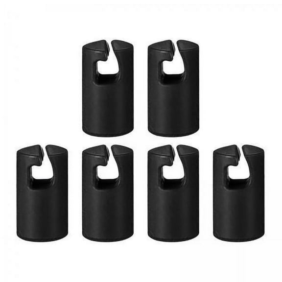 harayaa 5x Trampoline Enclosure Pole Caps Cover Waterproof Sturdy Replacement Repair Trampoline Shell Rod Cap for Home Garden