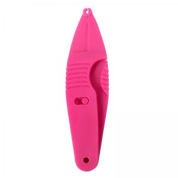 harayaa 6xEarthworm Clip Hook Fishing Equipment Sturdy Lightweight Fast Baiting Device pink
