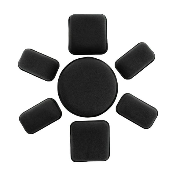 harayaa 7 Pieces Helmet Pad Inner Lining Sponge Inner Protective Replacement Comfortable