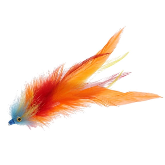 harayaa 7 "Saltwater Fly Fishing Flies Streamer Steelhead Salmon Striper Striper Pike Yellow