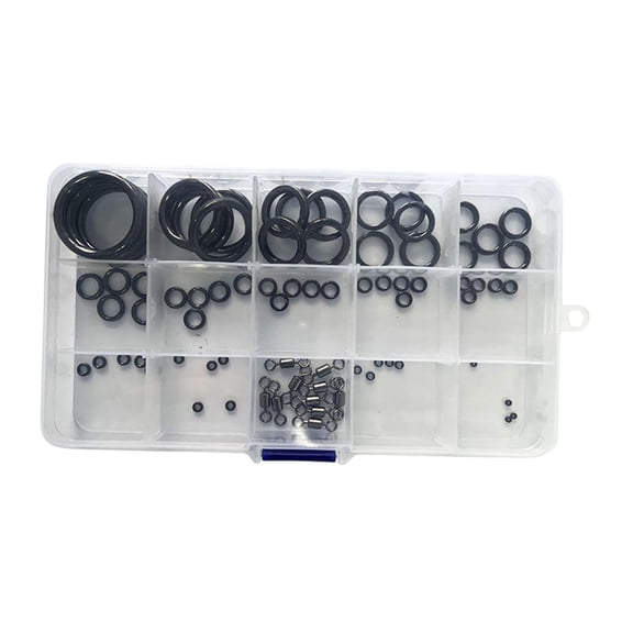 harayaa 80x Fishing Rod Repair Kit Ceramic Guides Rings for Fishing Pole Accessories